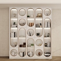 Modern Decorative Cabinet Bookcase 3d model