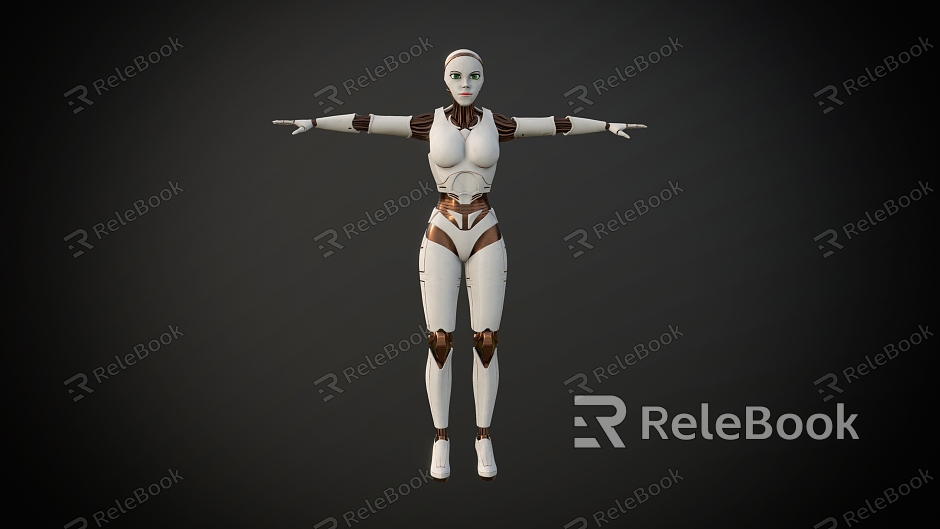 Thalia robot female robot AI robot T-shaped AI robot model