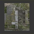 Abandoned Ruined Old Industrial Factory Building Structure With Exposed Frames Overgrown With Lush Green Vegetation
