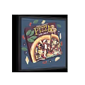 Vibrant Homemade Pizza With Cheese Packaging Artwork And Decorative Elements