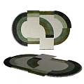 shaped carpet 3d model