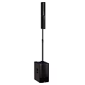 High Performance Floor Standing Audio Speaker With Tall Column And Base Cabinet