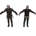 Modern Game Character Actor 3d model