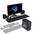 Modern Computer Desktop Computer 3d model