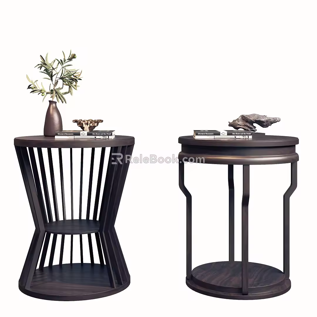 Modern round several sides several 3d model