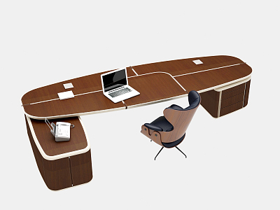 Modern Office Chair Specialty Desk model