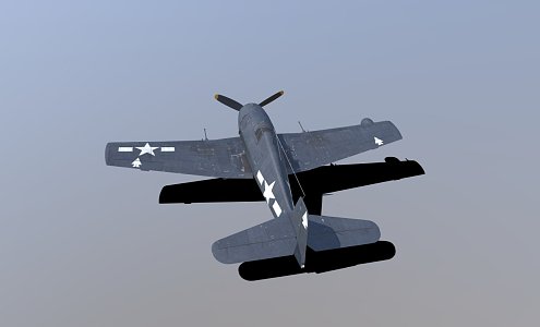 Modern Fighter Aircraft Fighter Bomber 3d model