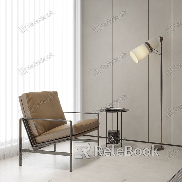 Modern single sofa single chair model