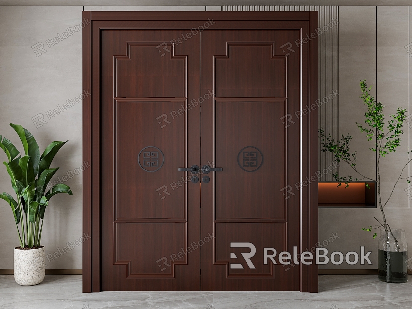 New Chinese Double Door model