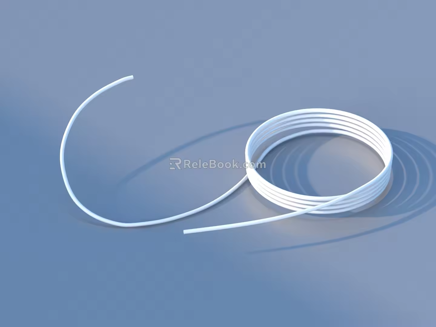 Wire data line connection line 3d model