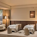 Beauty Hair Salon Interior Design With Modern Relaxing Atmosphere And Comfortable Seats