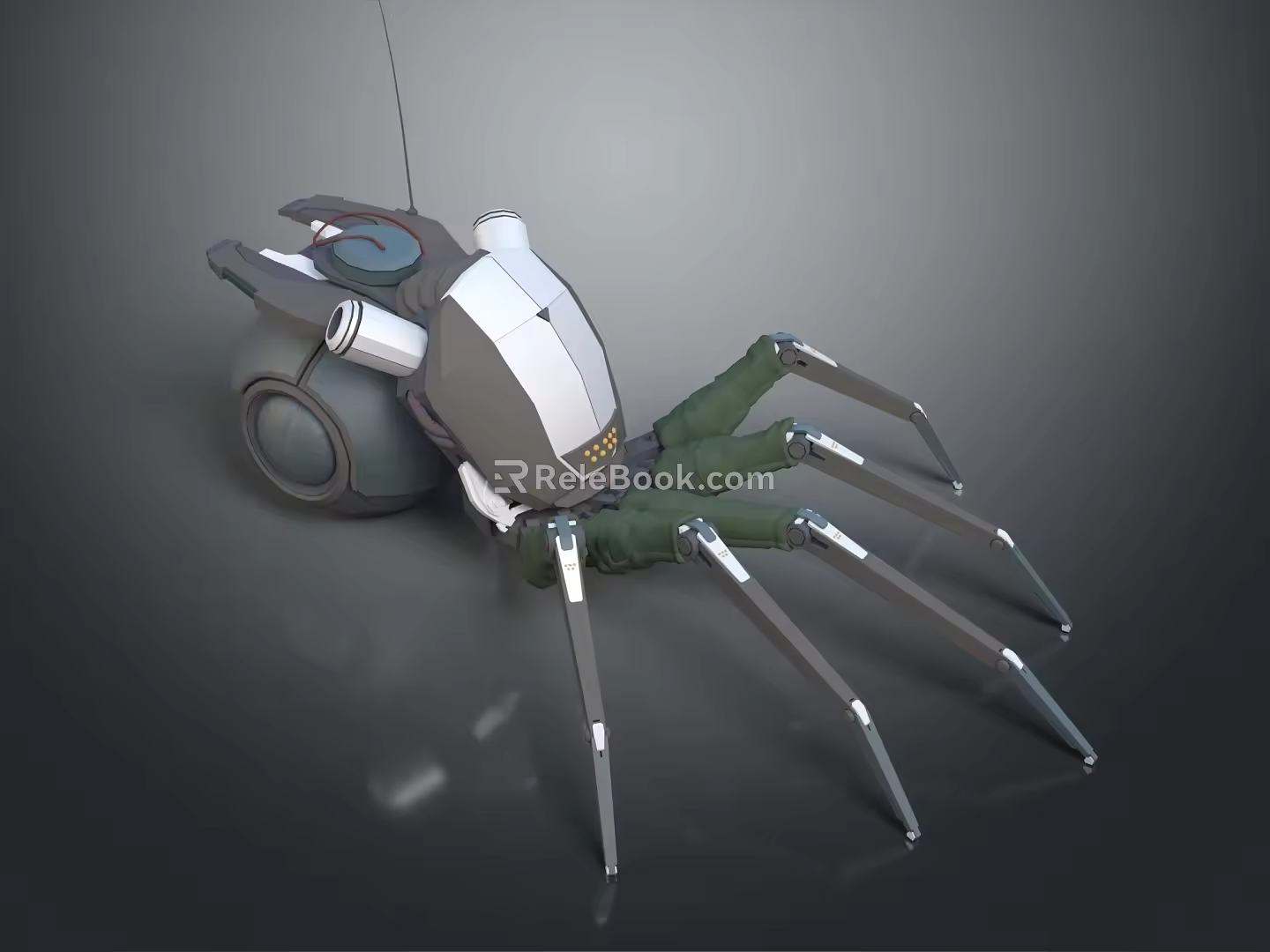 Mech tank mech insect mech spider crab machine crab mechanical crab mech crab 3d model