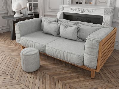 modern double sofa model