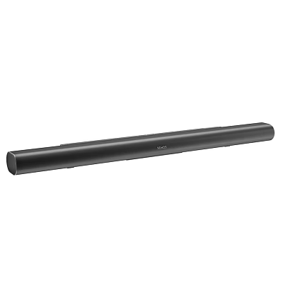 Black Soundbar Speaker With Sleek Long Design For Home Audio System 3d model
