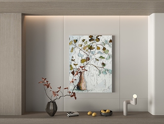 modern decorative painting 3d model