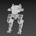 armed robot fighting robot mechanical armor artificial intelligence military robot robot manned robot 3d model