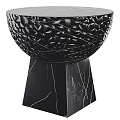 Middle Ancient Style Sofa Stool Low Stool Round Stool 3d model