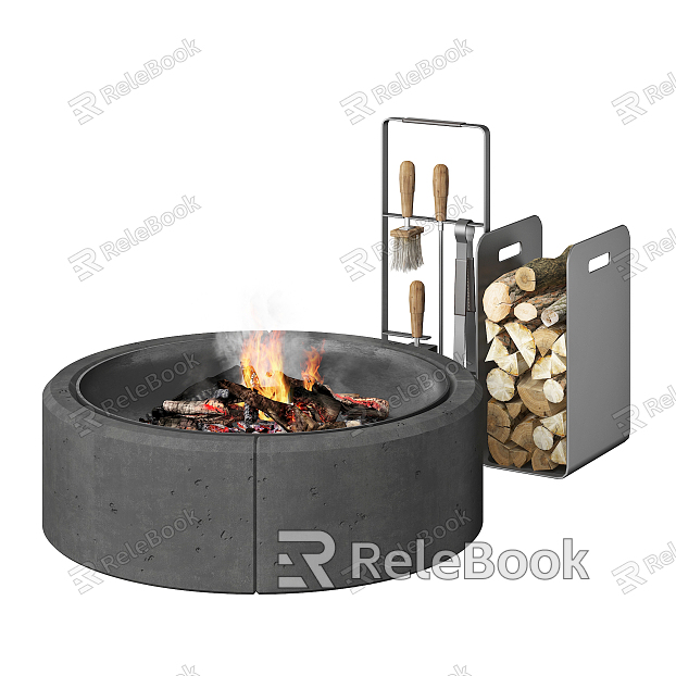 Modern Stove Stove Bonfire model