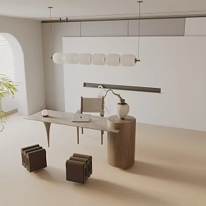 Modern Tea Room 3d model