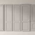 White Wall Paneling With Different Styles And Designs For Home Interior