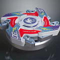 Beyblade Metal Fusion Dragon Spinning Top With Colorful Design And Metal Parts