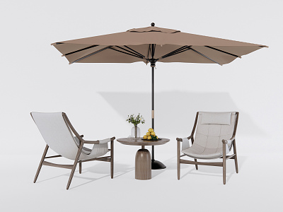 Modern Outdoor Table and Chair Outdoor Leisure Chair model