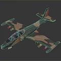 Camouflage Military Aircraft Model Showcasing Aerospace Design And Details