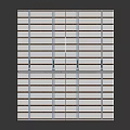 Striped Wall Panel Design With Blue Brackets White Shelf And Reflective Background