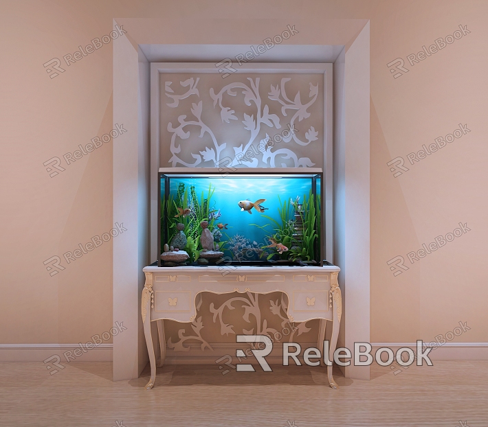 Jane Europe fish tank luxury fish tank model