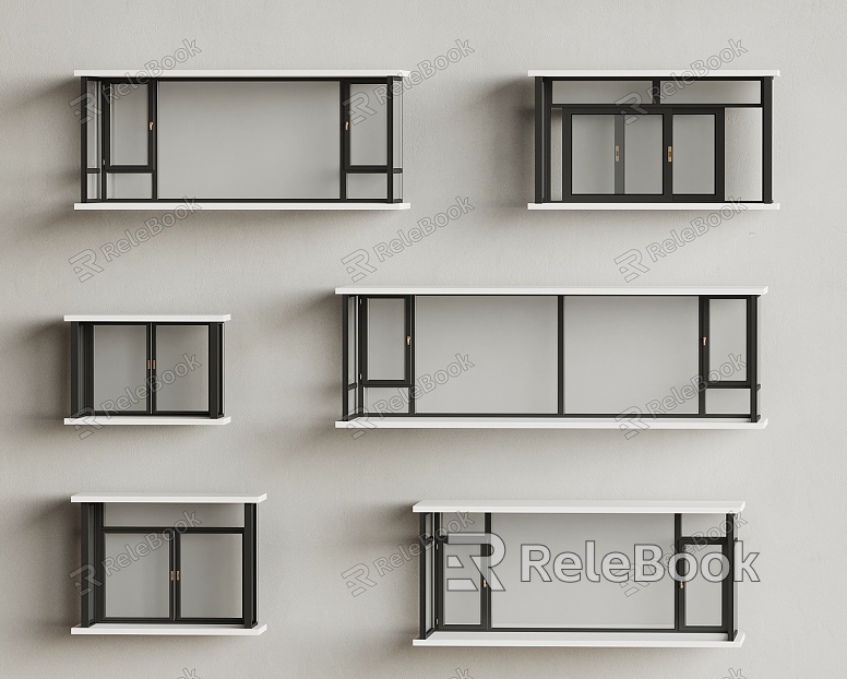 Windows casement window sliding window bay window floor-to-ceiling window model