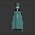 Turquoise Endo Atlas Medical Equipment With Mobile Arm And Wheels