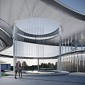 enscape rendering of sales office demonstration area 3d model