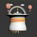 Game Environment Game Scene Fairy Tale Scene Fairy Tale Magic Scene Magic Item Fantasy Scene 3d model