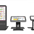 Public Facility Self Service Equipment With Information Display I Symbol Kiosk And Ticket Machine