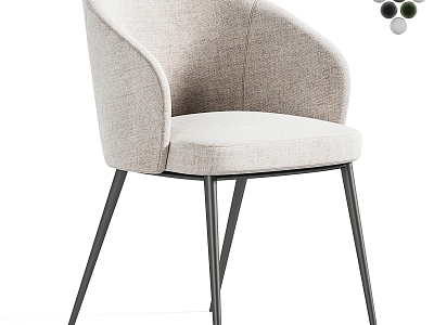 Single Chair Dining Chair model