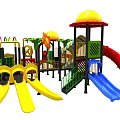 Modern Slide Cute Slide Rides 3d model