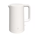 White Electric Kettle With Minimalist Design And Ergonomic Handle For Daily Home Use