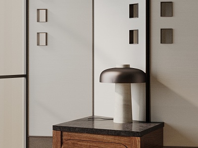 Modern table lamp model