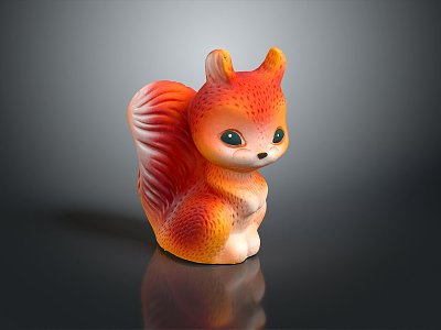 Squirrel Cartoon Squirrel Animation Squirrel Animation Squirrel Cartoon Characters Cartoon Animals Cartoon Small Animals 3d model