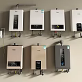 Modern Wall Mounted Water Heaters In Various Styles And Color Choices