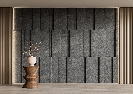 rubble stone background wall stone wall stone wall 3d model