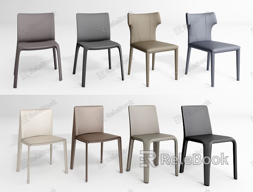 Modern Dining Chair Dining Chair Leisure Chair Single Chair Combination model