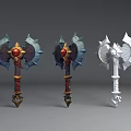Modern Tomahawk Axe Tomahawk Game Weapon Axe Weapon Game Tomahawk Weapon Ancient Tomahawk Ancient Axe Ancient Weapon 3d model
