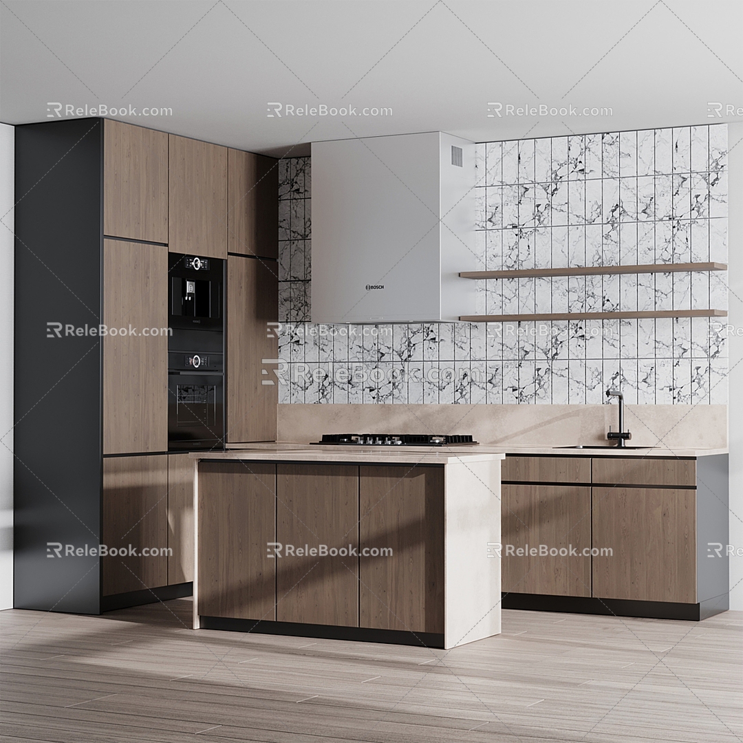 Kitchen Space 3d model