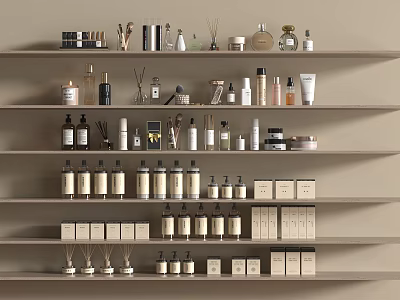 Cosmetics Modern Cosmetics 3d model