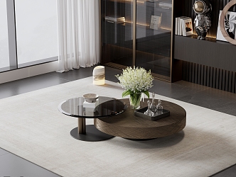 Modern Minotti coffee table 3d model