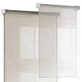 Stylish Roman Shades With Linen Fabric For Modern Window Decoration Design