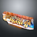 Set Of Corn Shaped Decorative Household Items For Rustic Home Decoration