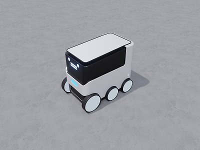 Concept logistics vehicle 3d model