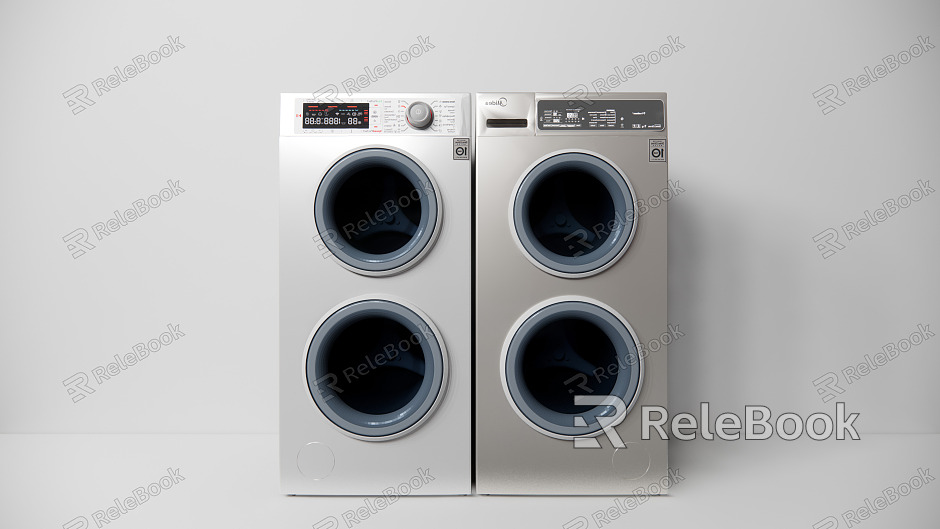 Modern washing machine model